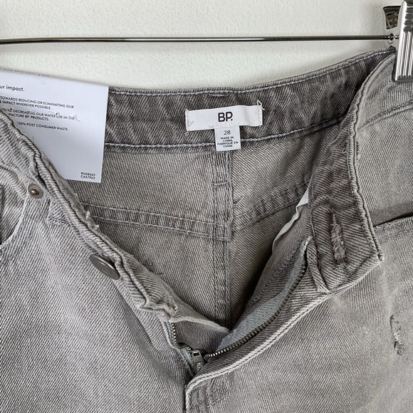 Be Responsible BP Womens Black Ripped High Waist Jeans Black Wash Size 28 NWT - Picture 3 of 13